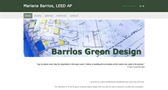 Desktop Screenshot of barriosgreendesign.com